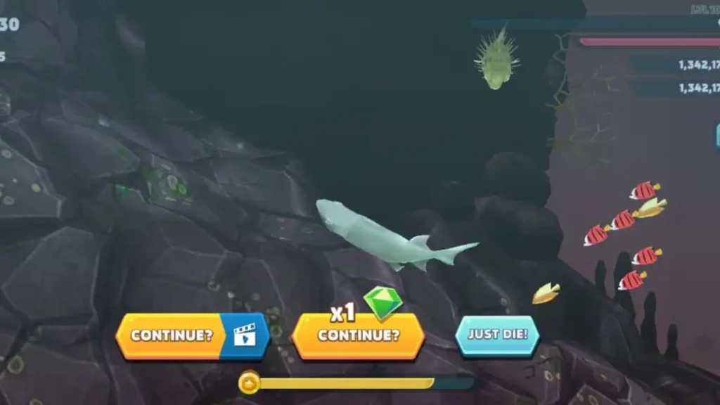 hungry shark mod apk unlimeted gems and coins